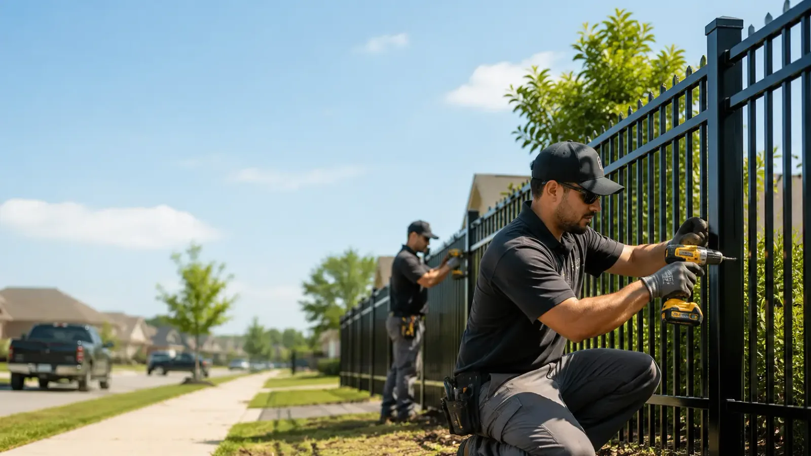 Metal Fence Installation in Newberry, IN